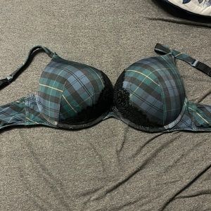 Cacique plaid bra 42c
